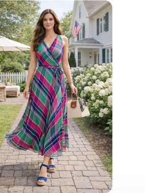Polo Ralph Lauren | Dresses | Polo Ralph Lauren Pink And Green Plaid Maxi Dress | Poshmark Polo Ralph Lauren | Dresses | Polo Ralph Lauren Pink And Green Plaid Maxi Dress | Poshmark